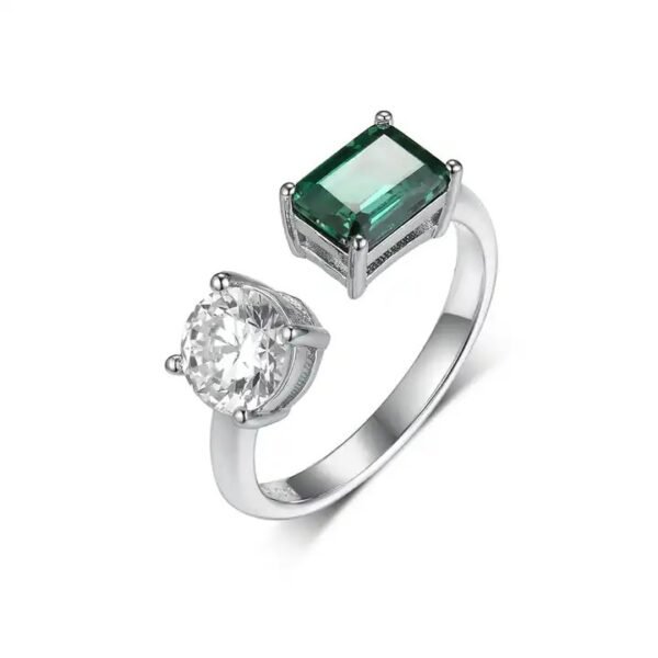 Emerald Stone Green Engagement Rings