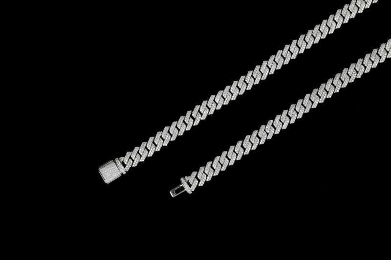 Mens Cuban Link Silver Chains - Image 2