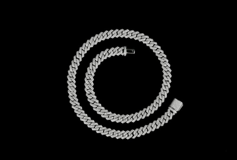 Mens Cuban Link Silver Chains