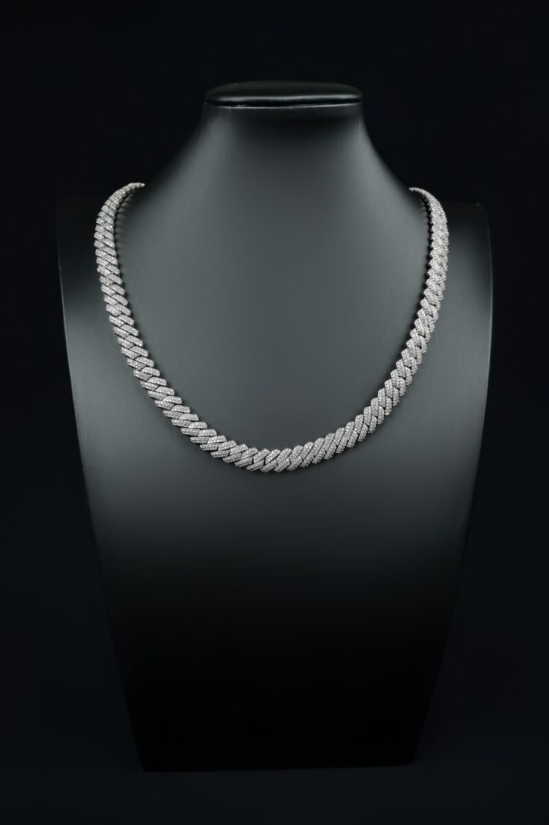 Mens Cuban Link Silver Chains - Image 3