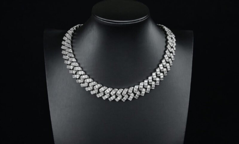 Mens Cuban Link Necklace & Bracelets - Image 3