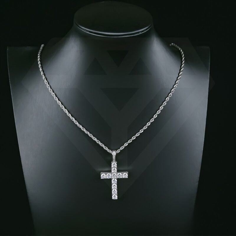 Iced Out Cross Chain - Image 3