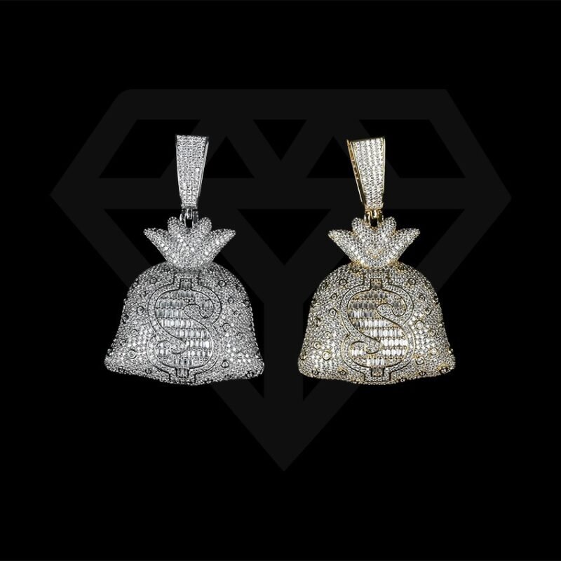 VVS Moissanite Custom Pendant