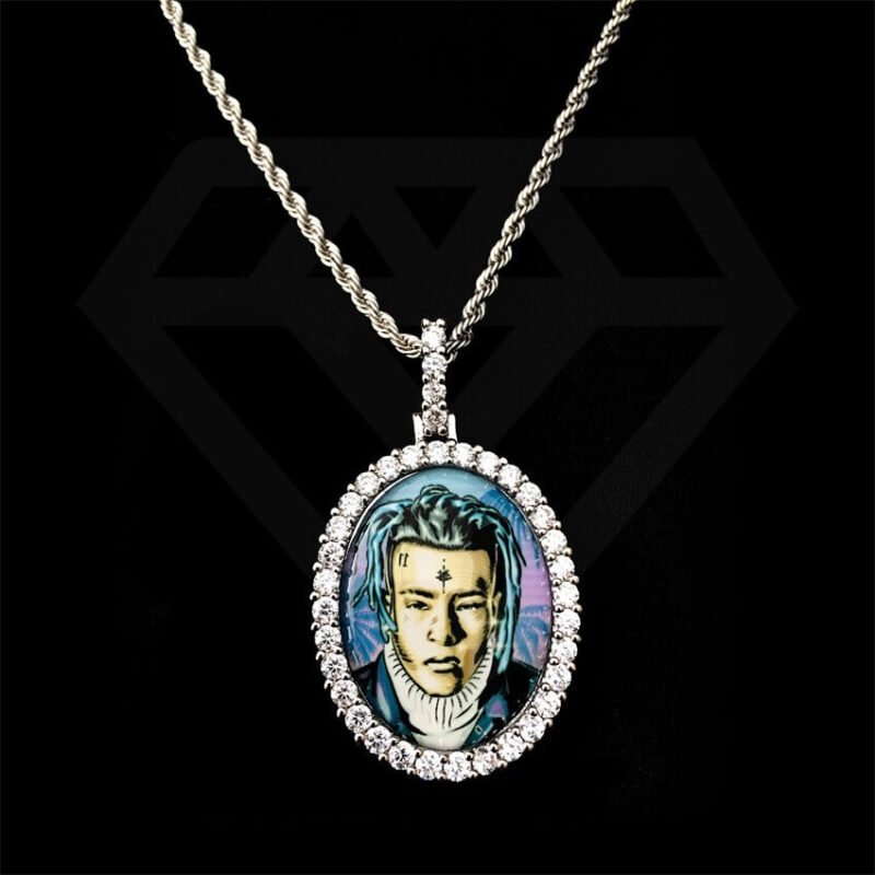 Custom Pendants Oval Picture Pendant - Image 2