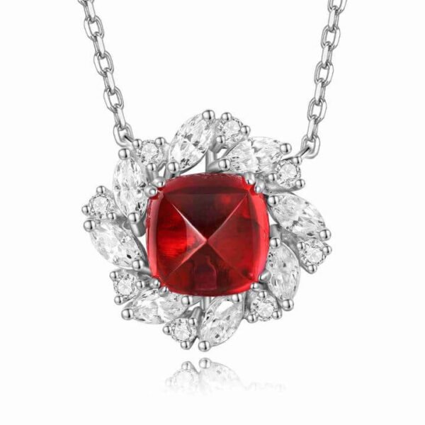 Ruby Diamond Necklace Vendor