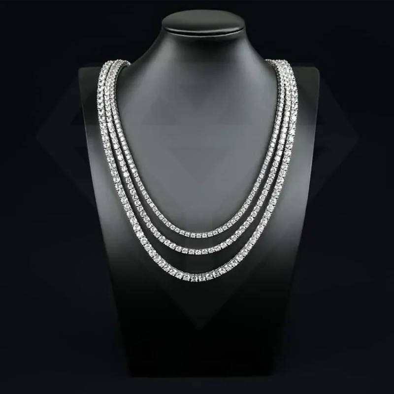 Tennis Chain Necklace MYT8Z - Image 2