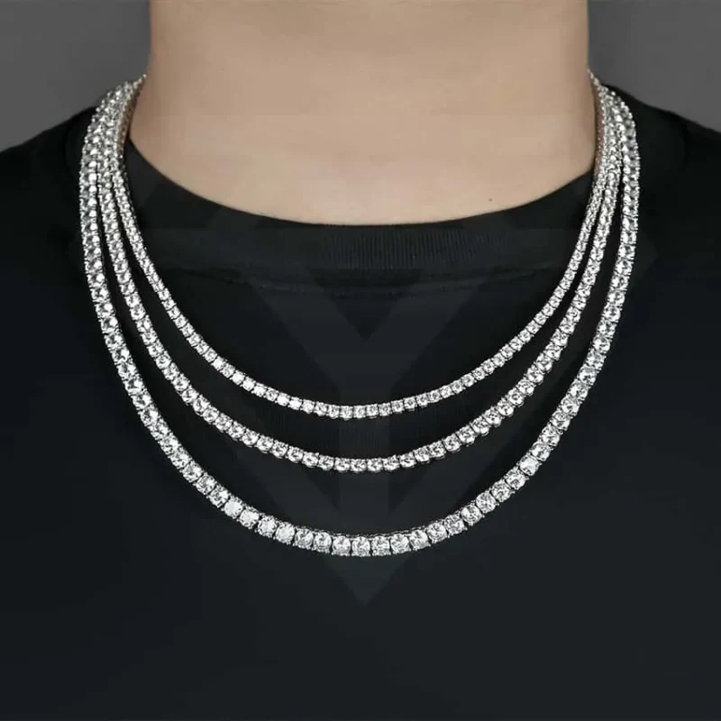 Tennis Chain Necklace MYT8Z