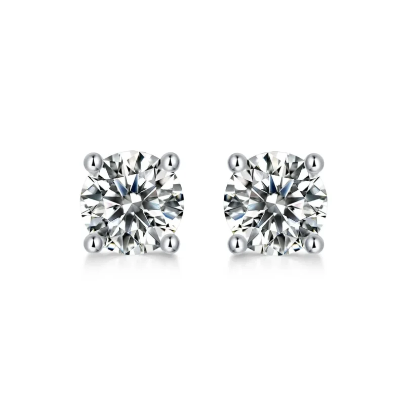 Moissanite Earrings MYE11447 - Image 2