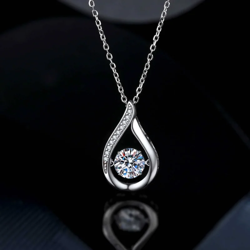 Moissanite Necklaces MYP10804-6.5 - Image 3