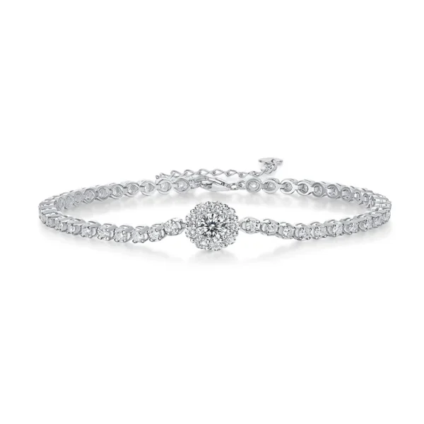 Moissanite Diamond Bracelets MYZB12876