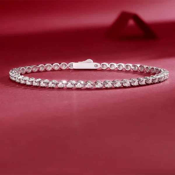 Moissanite Diamond Bracelets MYZB12877 - Image 2