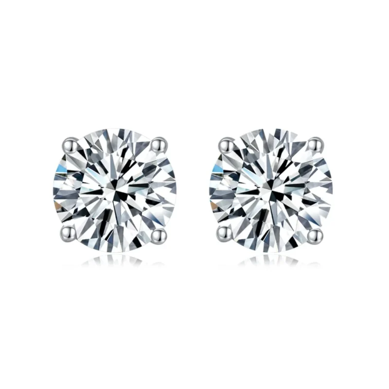 Moissanite Earrings HYE210211447-65 - Image 2