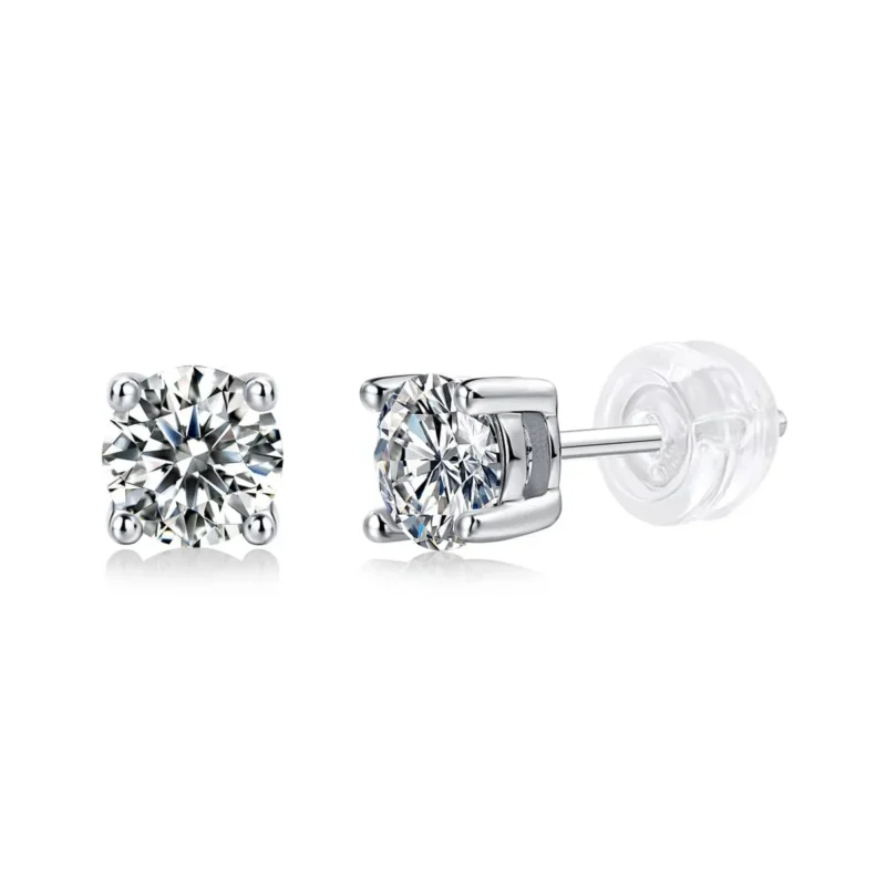 Moissanite Earrings HYE210211447-65 - Image 3