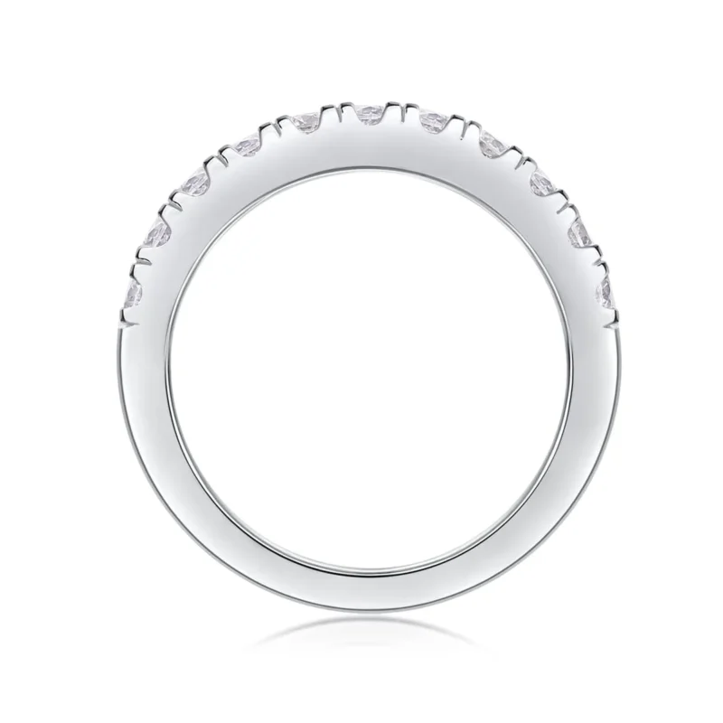 Luxury Wedding Ring 0.50ct Lab Grown Diamond Band Ring For Women EF Color VS Clarity Jewelry S925 Sterling Silver MYR13238 - Image 5