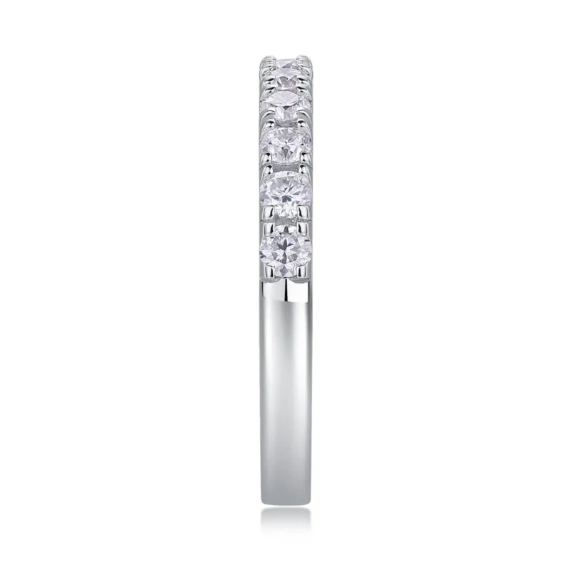 Luxury Wedding Ring 0.50ct Lab Grown Diamond Band Ring For Women EF Color VS Clarity Jewelry S925 Sterling Silver MYR13238 - Image 4